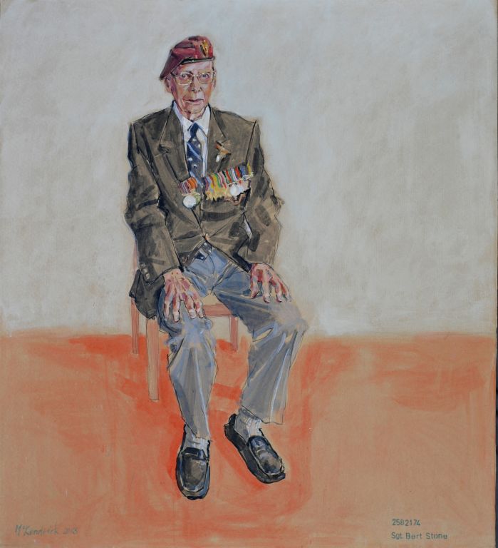 Sgt Bert Stone 1921- 2014 Signals Squadron 2nd Parachute Brigade