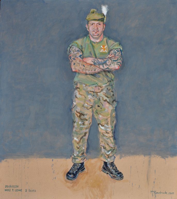 WO Terry Lowe 2nd Battalion Royal Regiment of Scotland